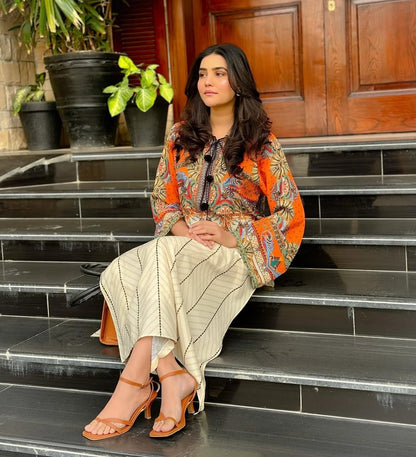 EID COLLECTION ANAYA CO-ORD DIGITAL PRINTED 2PC