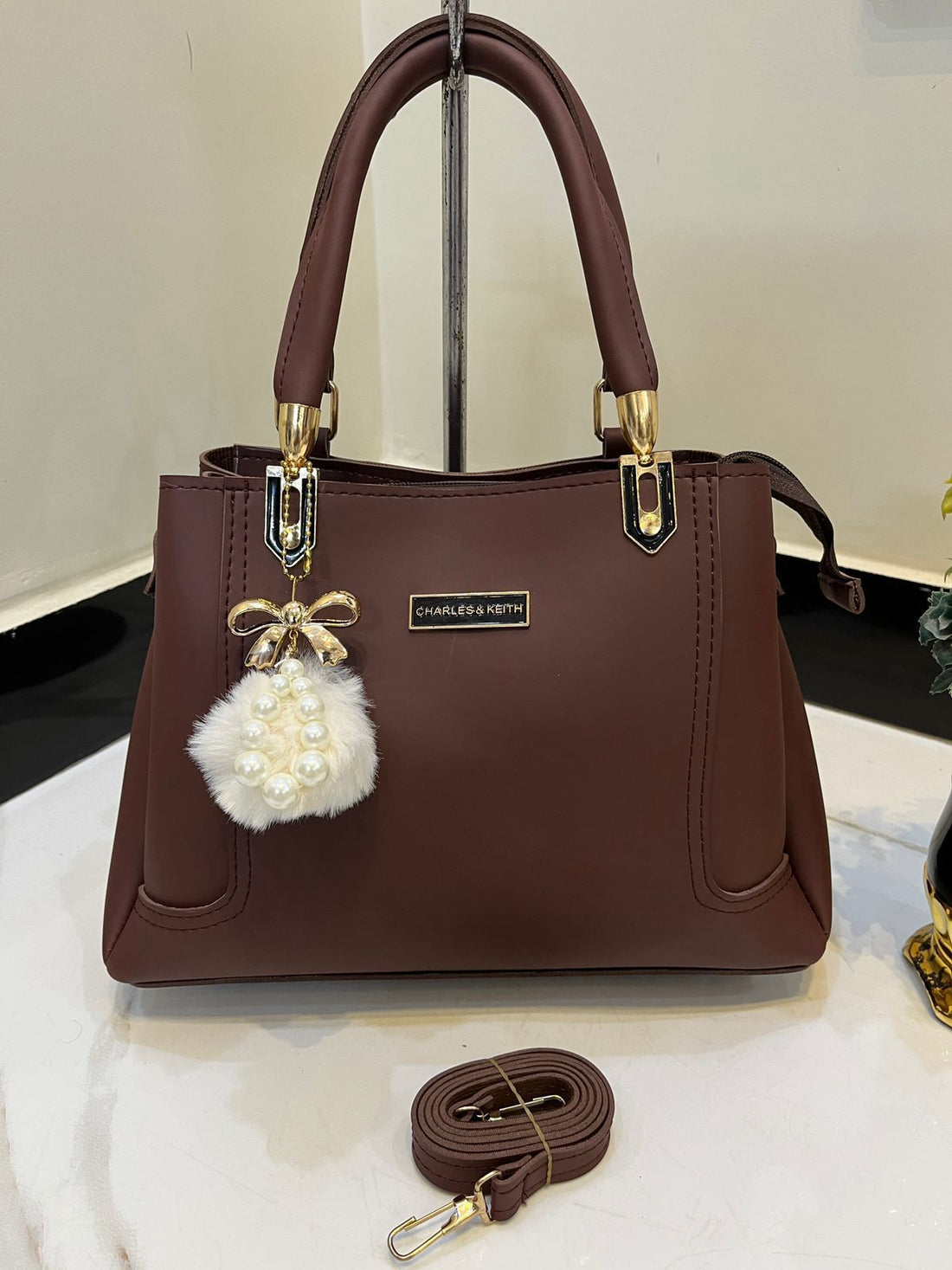 CHARLES &amp; KEITH premium hand bag