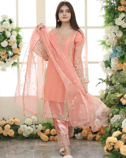 ANAYA Fancy Organza 3Pc