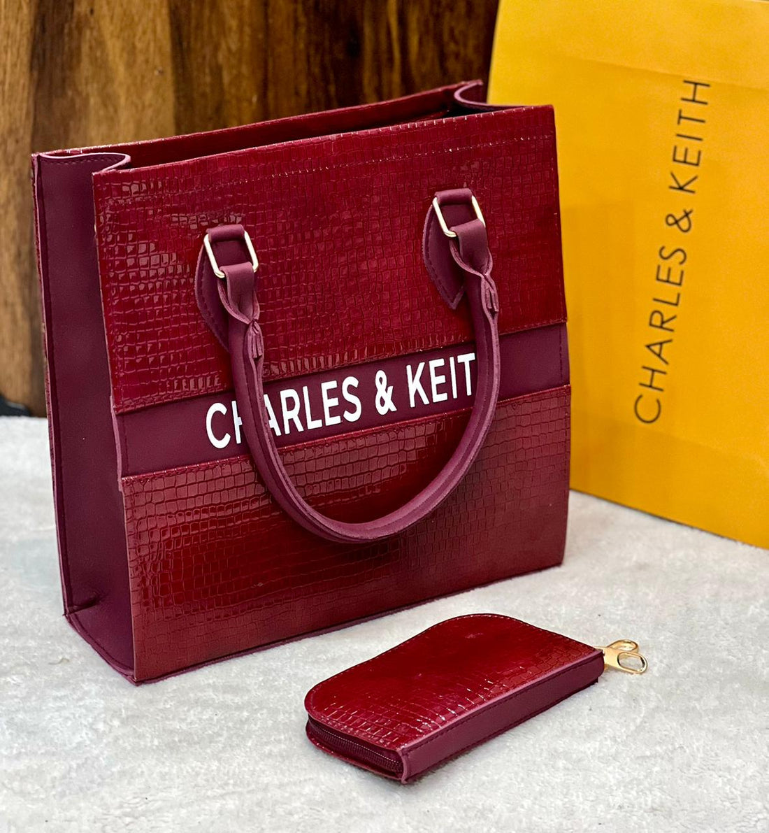 CHARLES &amp; KEITH HIGH QUALITY HAND BAG